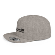 Load image into Gallery viewer, Badass Babe Squad Snapback Hat | Trendy Flat Bill Cap for Empowered Women | Perfect Gift for Friends, Birthdays, and Celebrations